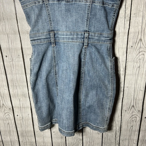 American eagle denim jumper size 0 - Picture 9 of 10